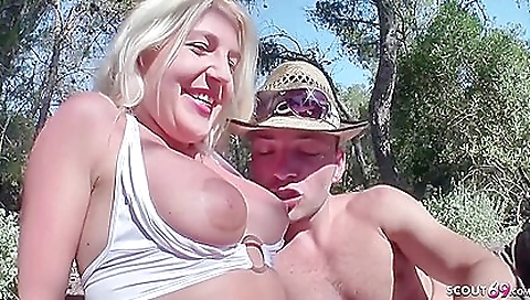 Sexy chick fucked in the kitchen and-mop carla