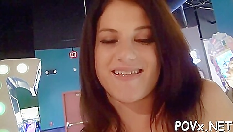 Spanish girl shows off her cute body