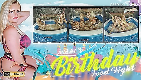 Sexy blonde faci nosy with a dildo fuck