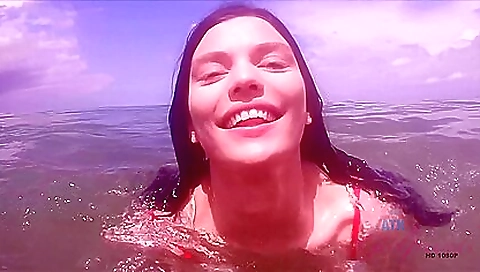 Sexy brunette hair with a fuck