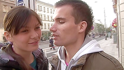 Sexy girl fucks her husband in the kitchen